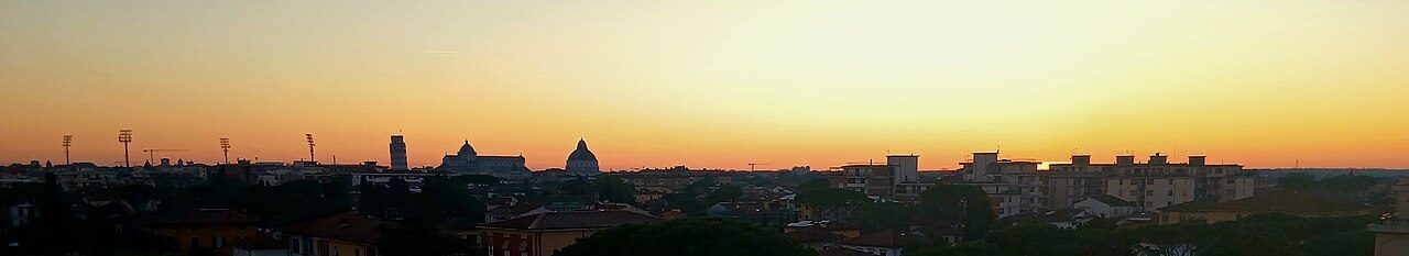 Panorama di Pisa
