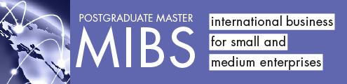 Master in International Business for Small and Medium Enterprises - MIBS