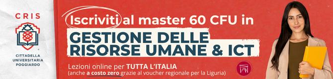 Master in Gestione delle Risorse Umane & ICT Master in Gestione delle Risorse Umane & ICT