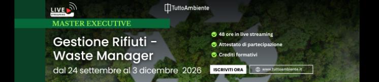 Master in Gestione Rifiuti - Waste Manager