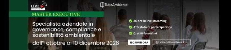 Specialista Aziendale in Governance, Compliance e Sostenibilità Ambientale