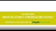 Il project work per Lloyds Farmacia - Ex. Master in Media Relations e Comunicazione Digitale 14ª ed
