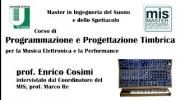 Open Day virtuale del Master Suono. Enrico Cosimi con Marco Re presenta il corso di PPT